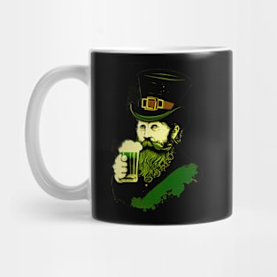 Retro Leprechaun Mug